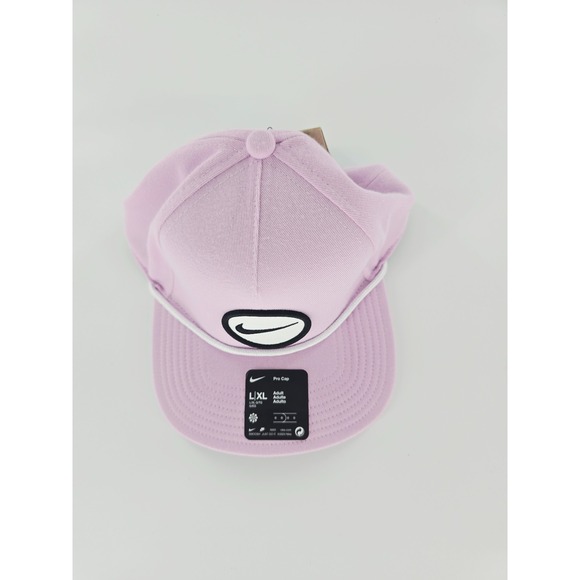 Nike Pro Golf Hat Men's L/XL Pink Adjustable Snapback‎ Dri-Fit HF7482-676 - Picture 5 of 7